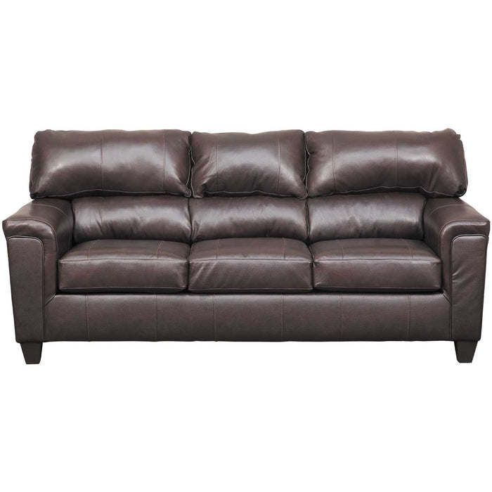 12083 Leather Sofa & Loveseat