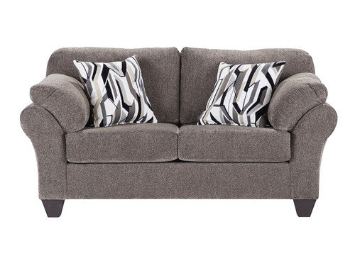 22400 Sofa & Loveseat Set: Safari Cobblestone