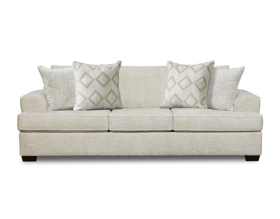 2580 Ritzy Cream Sofa & Loveseat