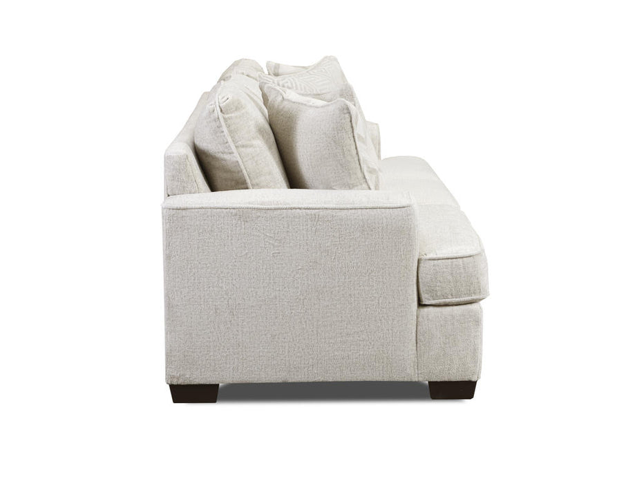 2580 Ritzy Cream Sofa & Loveseat