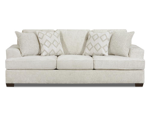 2580 Ritzy Cream Sofa & Loveseat