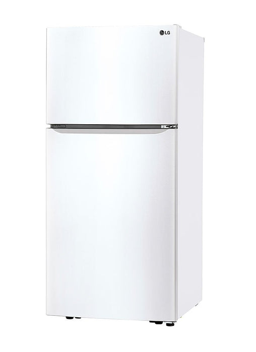 LG - 20.2 Cu. Ft. Top-Freezer Refrigerator - White