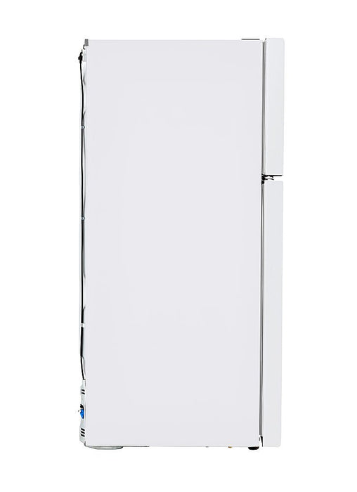 LG - 20.2 Cu. Ft. Top-Freezer Refrigerator - White