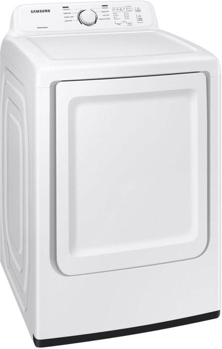 Samsung - 7.2 Cu. Ft. Electric Dryer with Sensor Dry - White