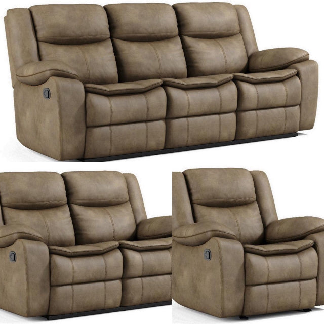 6967 3 PC Pillowtop Motion Sofa & Loveseat