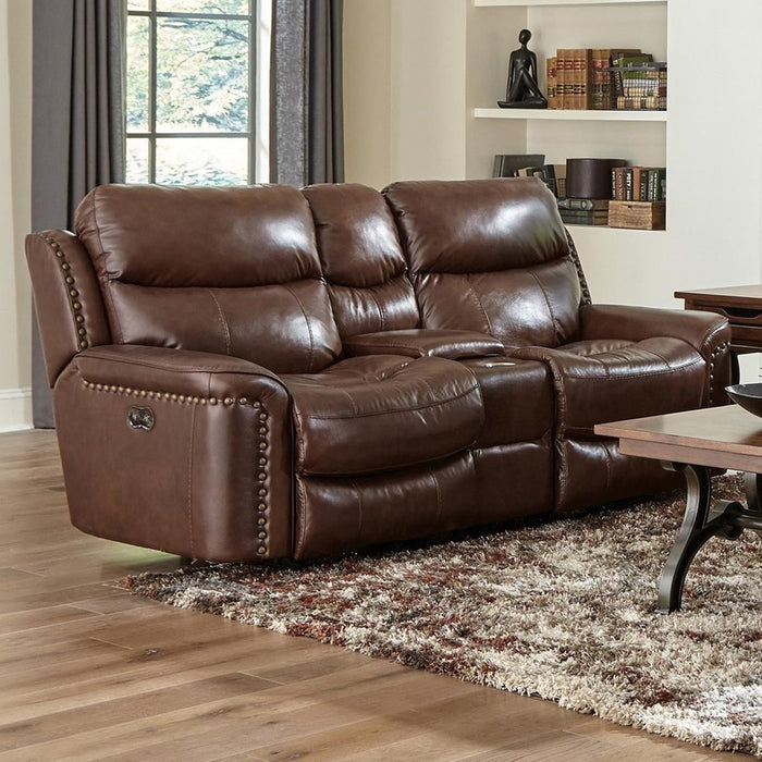 6488 Power Leather Motion Sofa & Loveseat set