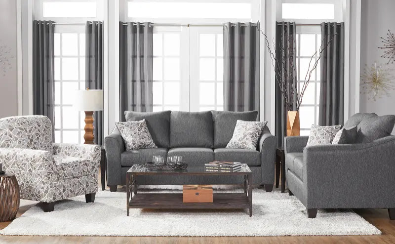 1250 Becker sofa & love Livingroom set