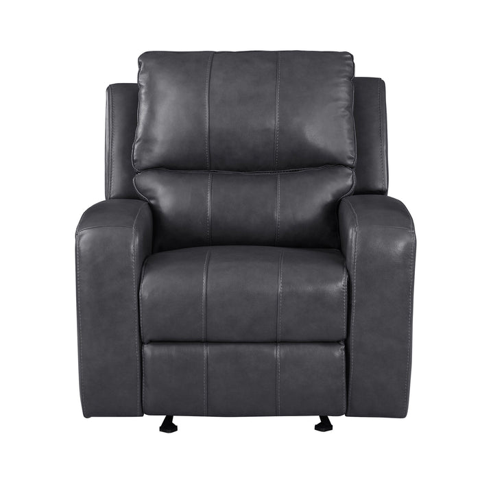 1721 Linton Leather Glider Recliner