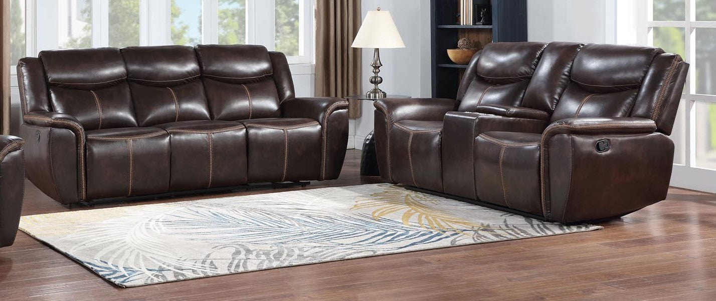 81743 Marisol Chocolate Motion Living Room Set