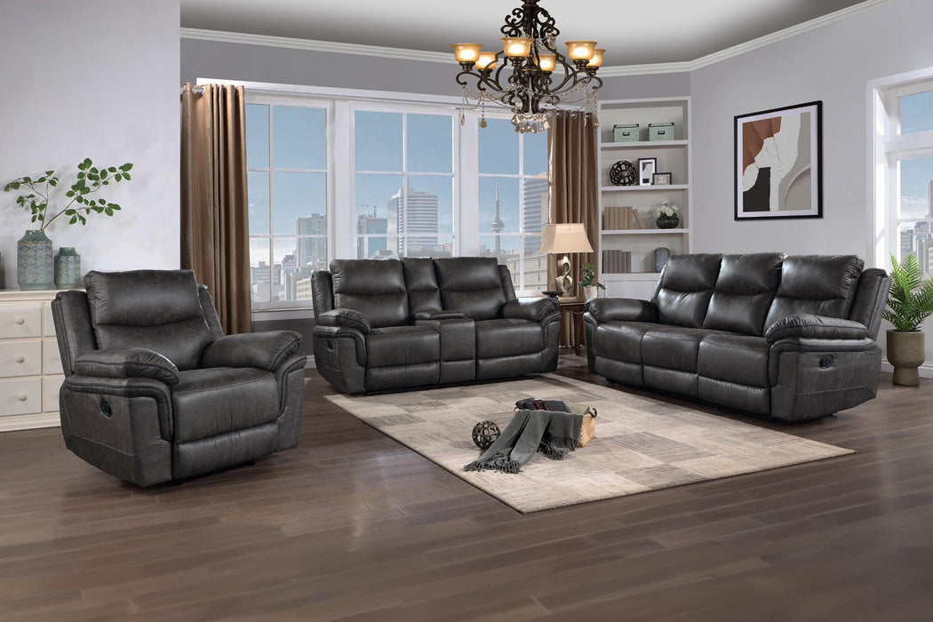 5985 Charcoal Rylan Motion Living Room Set