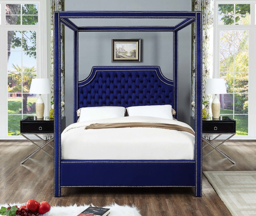 Rowan Velvet Bed