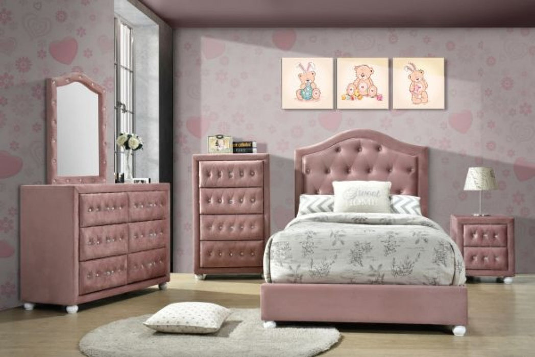 Princess Pink 3pc Bedroom Set