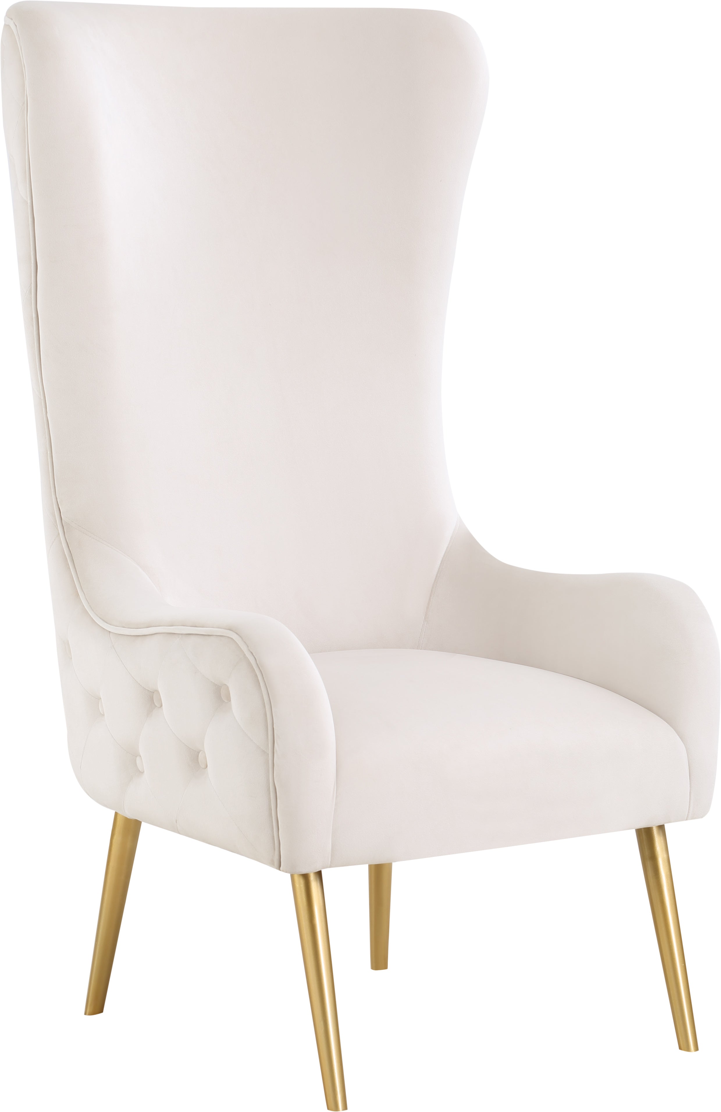 Julia cream deals wingback chair