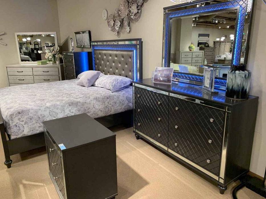 Refino 1670 LED Bedroom Set 5pc