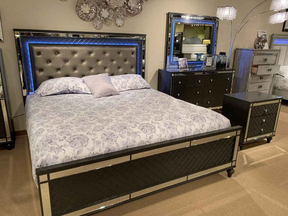 Refino 1670 LED Bedroom Set 5pc