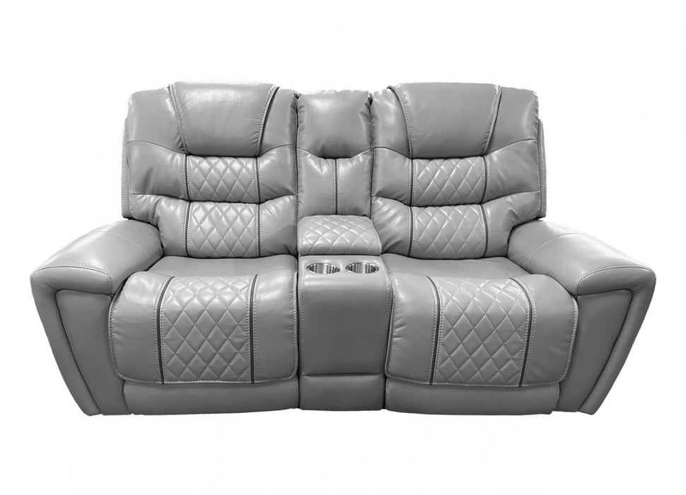 98705 Sofa & Glider Loveseat living room set