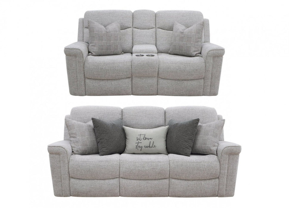 72101 Sofa & Loveseat Set: Fluff Daddy Alabaster