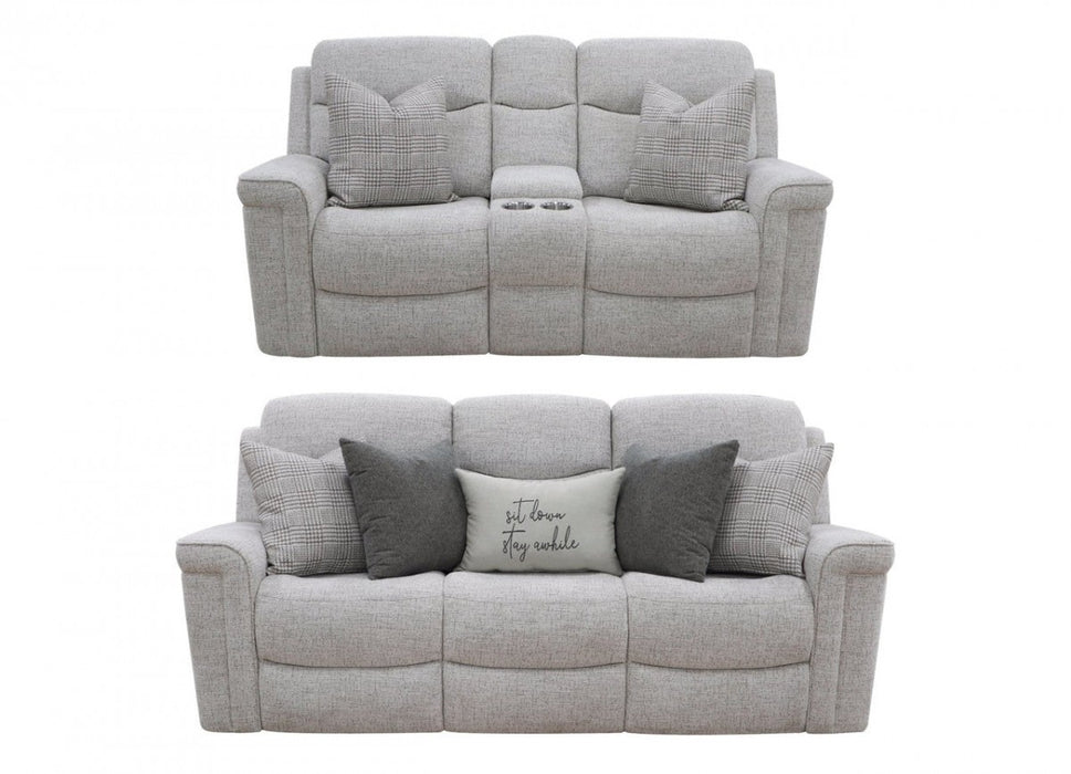 72101 Sofa & Loveseat Set: Fluff Daddy Alabaster