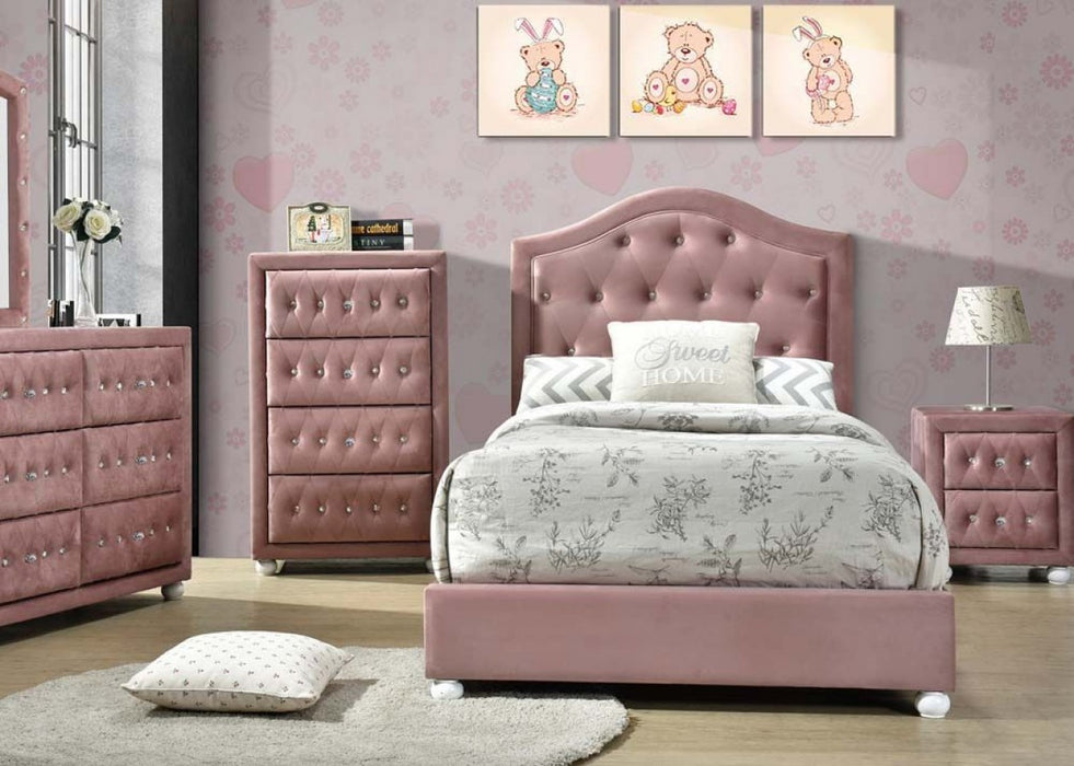 Princess Pink 3pc Bedroom Set